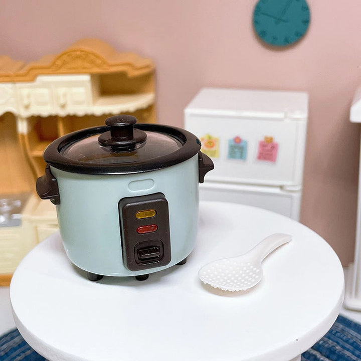 Discover the Joy of Play with Our Doll House Kitchen Mini Model Rice Cooker