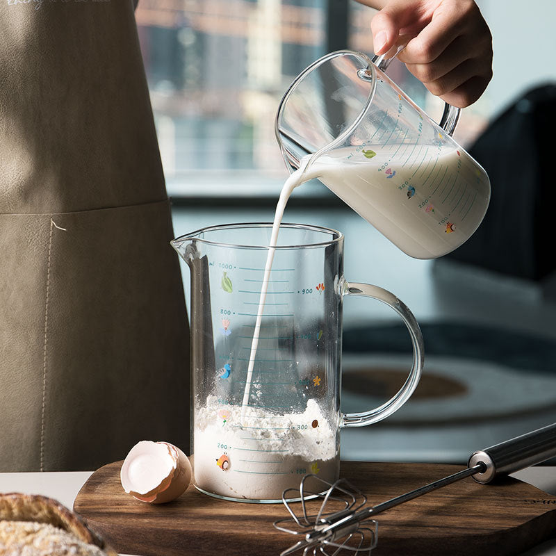 Large Capacity Glass Measuring Cup For Kitchen Baking