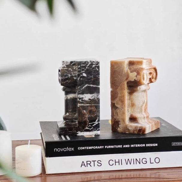 Natural Marble Creative Home Desk Decor