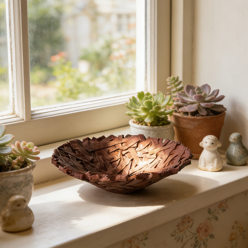 Creative Decorative Fruit Bowl For Home Soft Furnishings