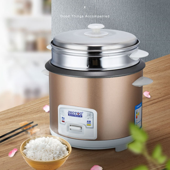 0.8gal Small Electric Rice Cooker Large Capacity Household Cooker