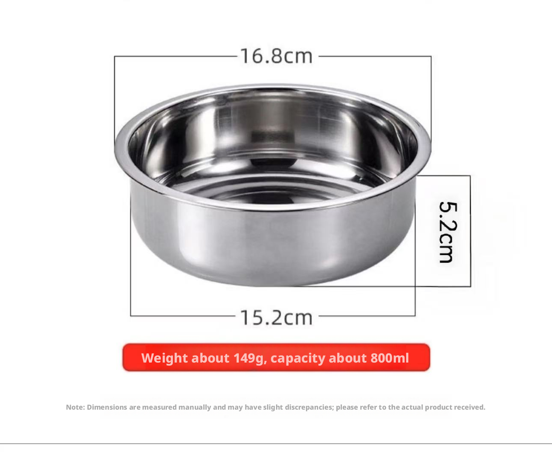 304 Stainless Steel Round Cake Plate 20.8cm Stand