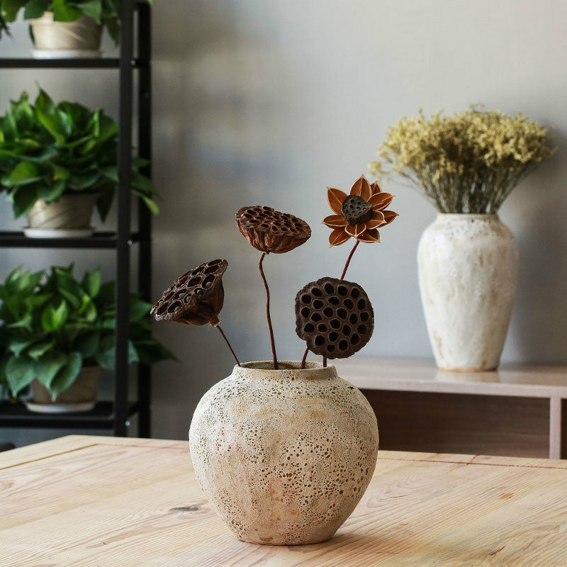 Ceramic Vase For Dried Flower Arrangement Decorative Home Decor