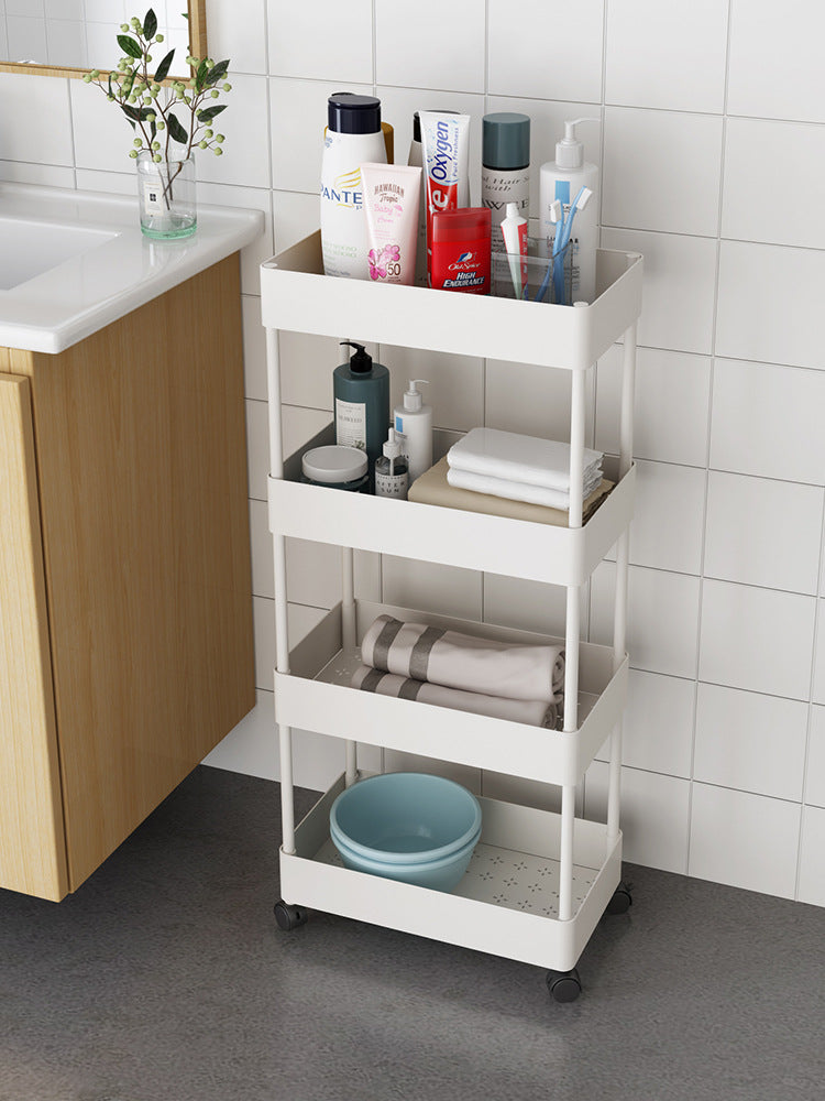 Wall Mounted Bathroom Kitchen Storage Shelf