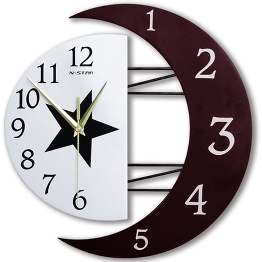 Modern Art Wall Clock Decorative Home Hanging Timepiece