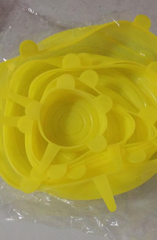 Silicone Stretch Lids Reusable Food Storage Covers