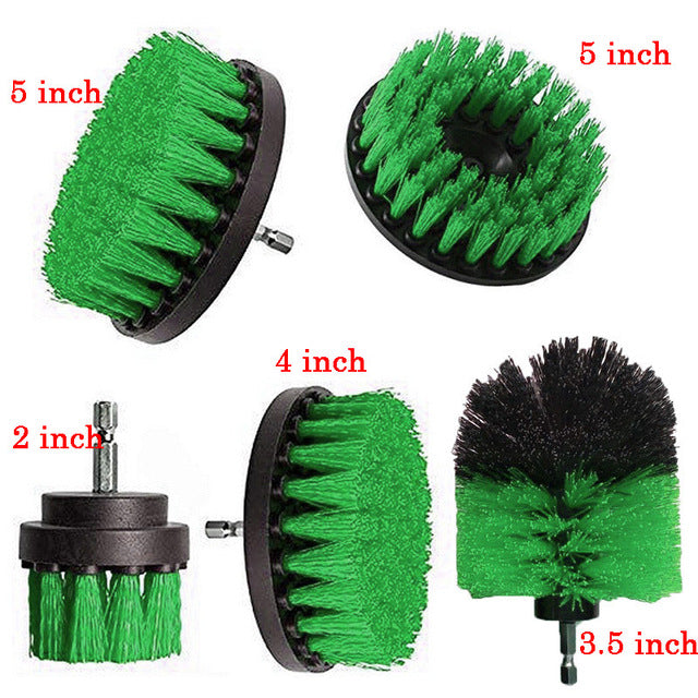 Electric Drill Brush Cleaner Kitchen Floor And Car Tires