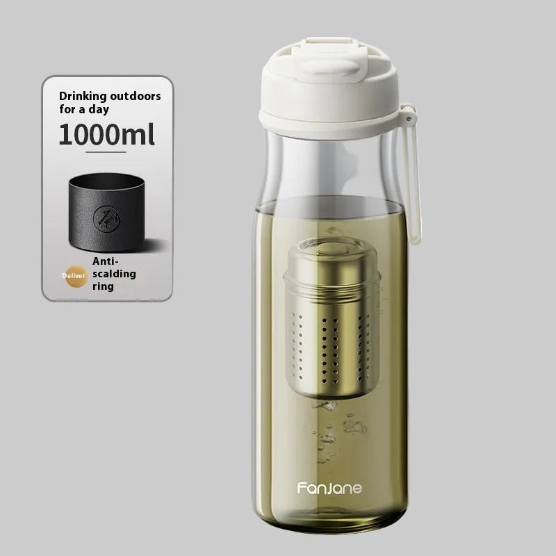 Magnetic Bubble Tea Cup Separates From Tea Water Kitchen Gadgets