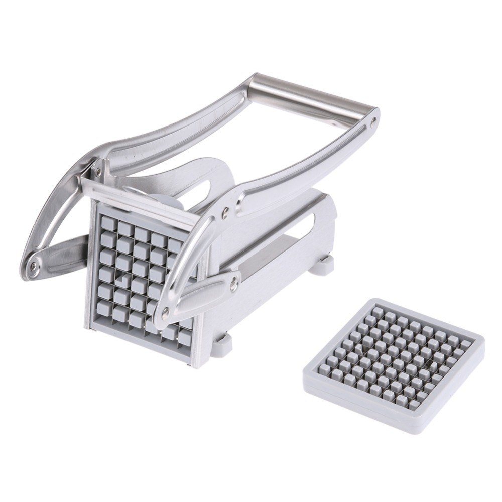 2-Blade Stainless Steel Potato Cutter French Fries Slicer