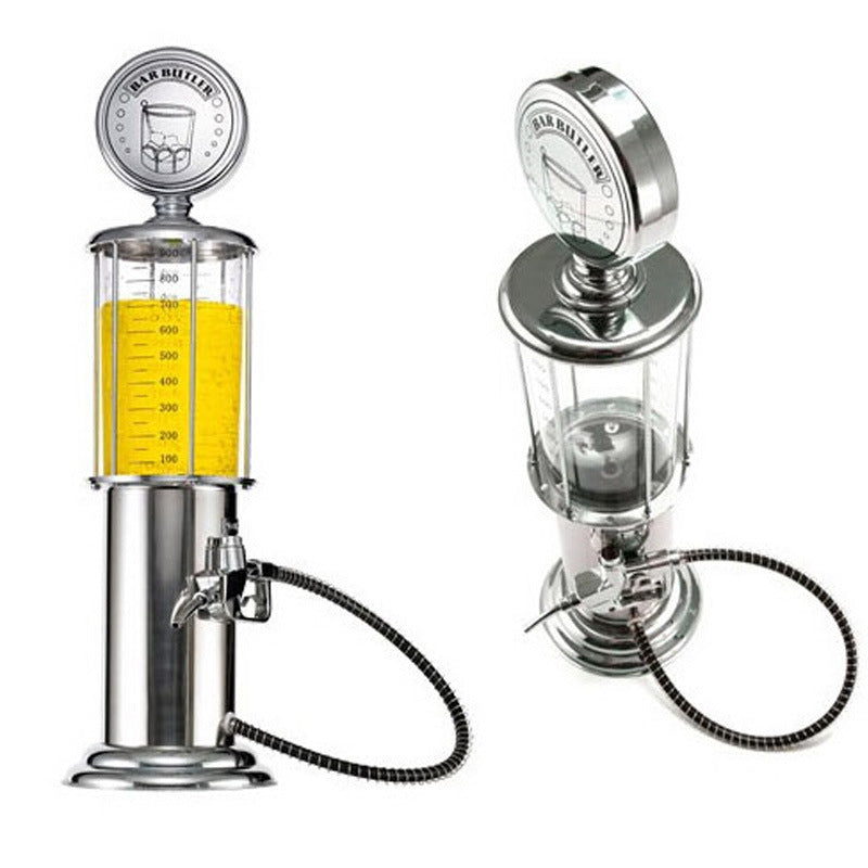 Mini Beer Dispenser Machine With Double Pump Transparent Design