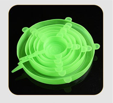 Silicone Stretch Lids Reusable Food Storage Covers