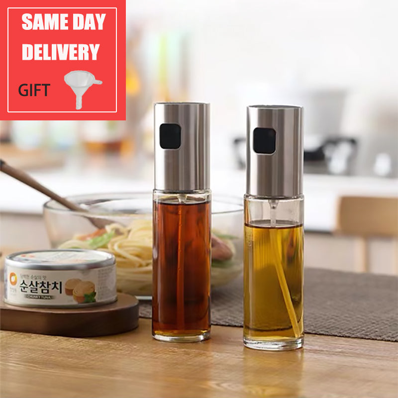 Glass Oil And Vinegar Spray Bottle