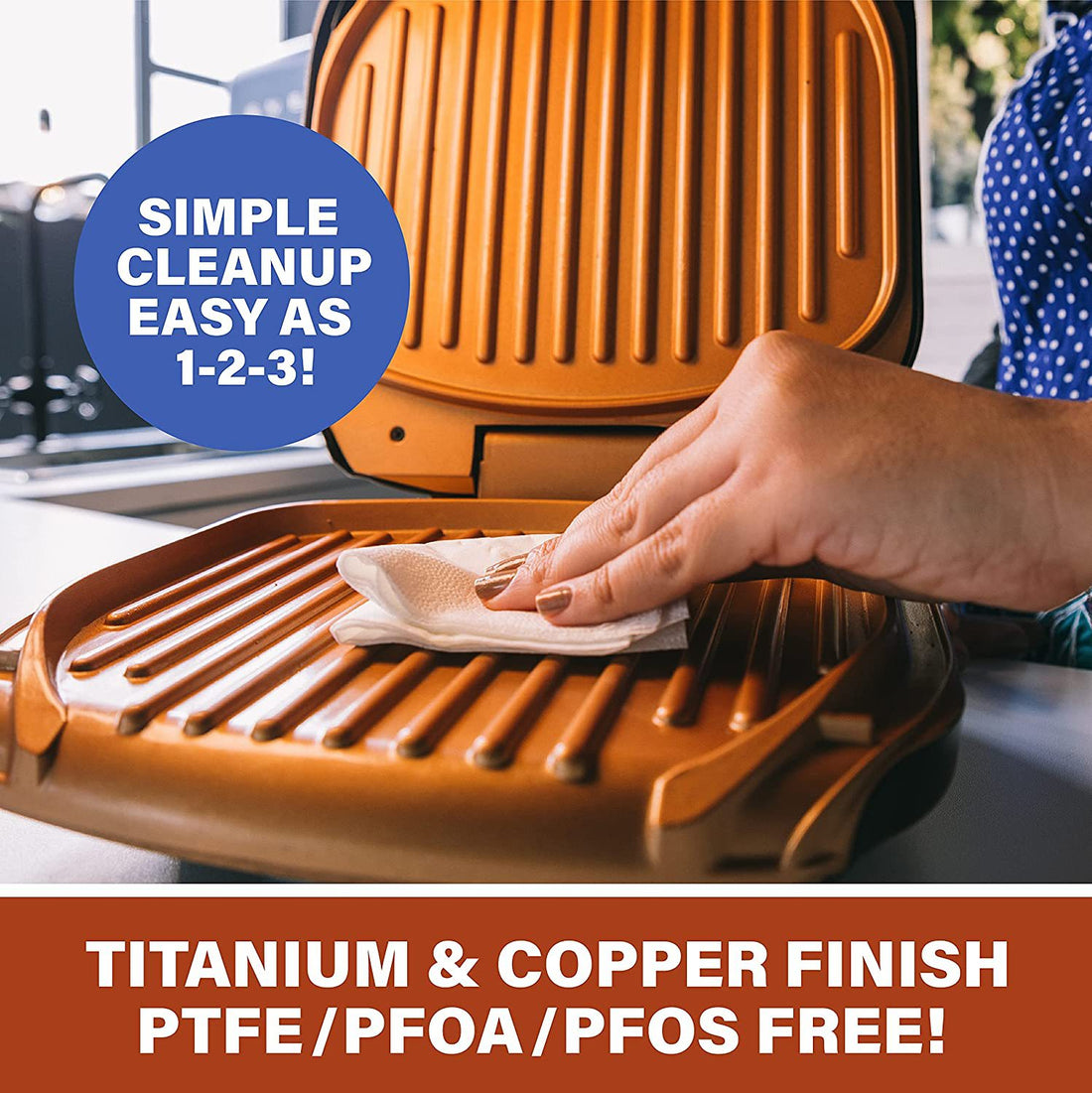 Double-Sided Multi-Functional Home Grill