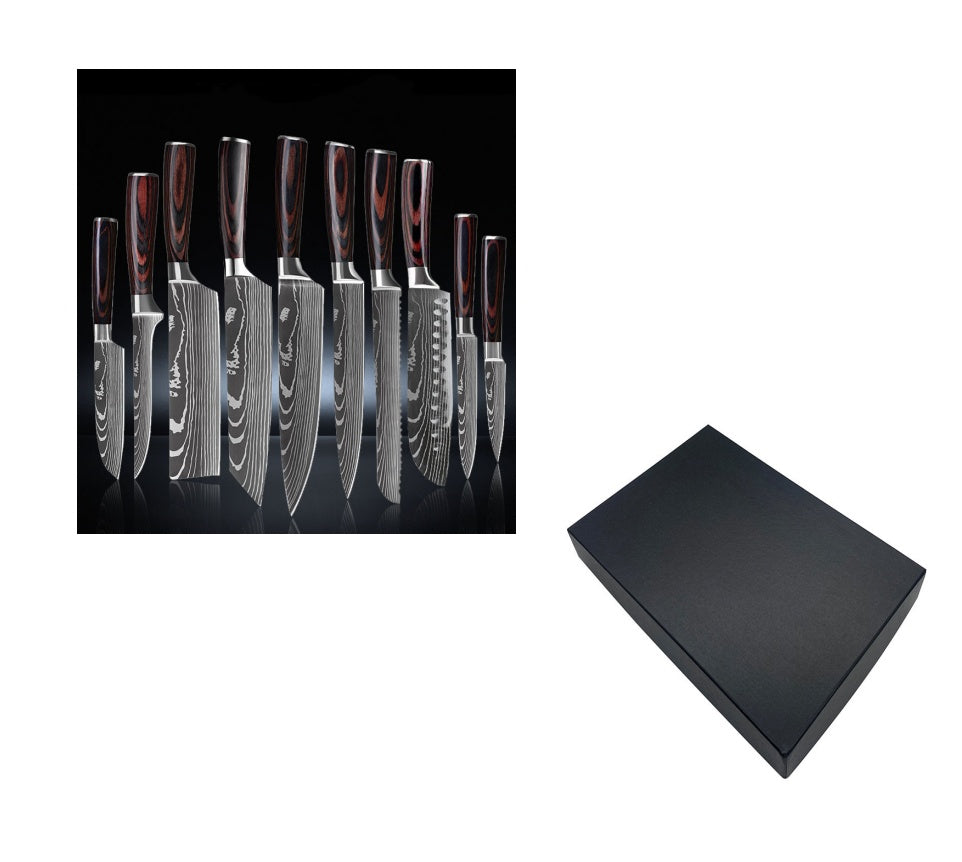 Chef Kitchen Knife Set 6-10 Piece Cooking Set