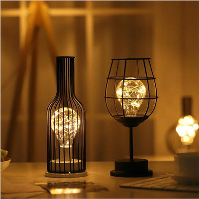 Minimalist Hollow Table Lamp Modern Decorative Lighting Fixture