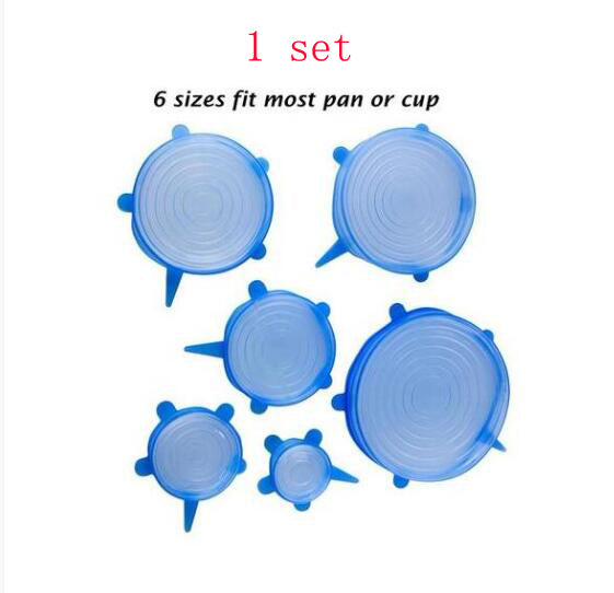 Silicone Stretch Lids Reusable Food Storage Covers