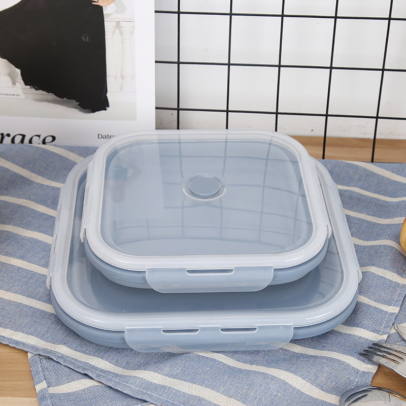 Silicone Lunch Box Food Storage Container