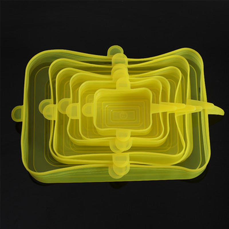 Silicone Stretch Lids Reusable Food Storage Covers