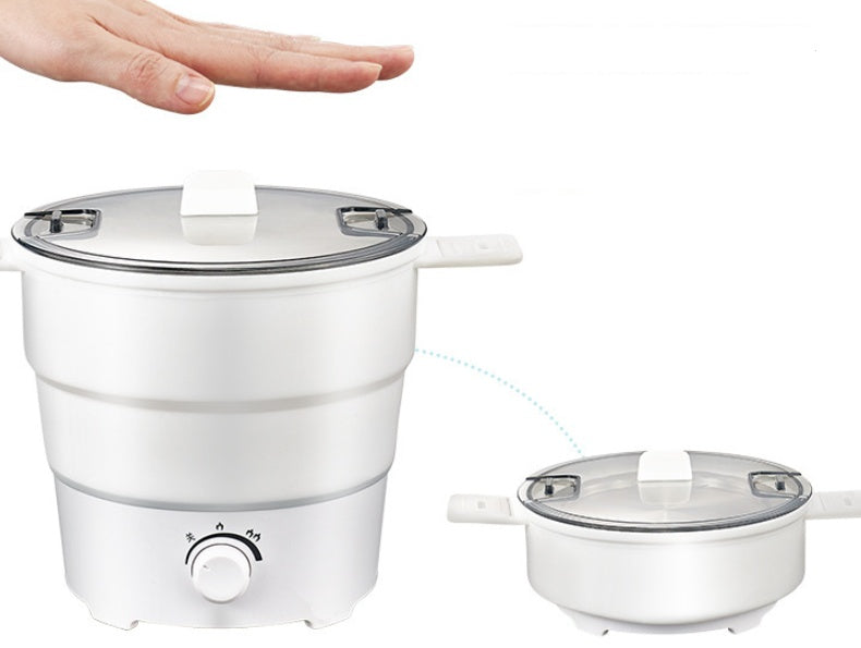 Folding Silicone Electric Cooker Compact Portable Kitchen Appliance