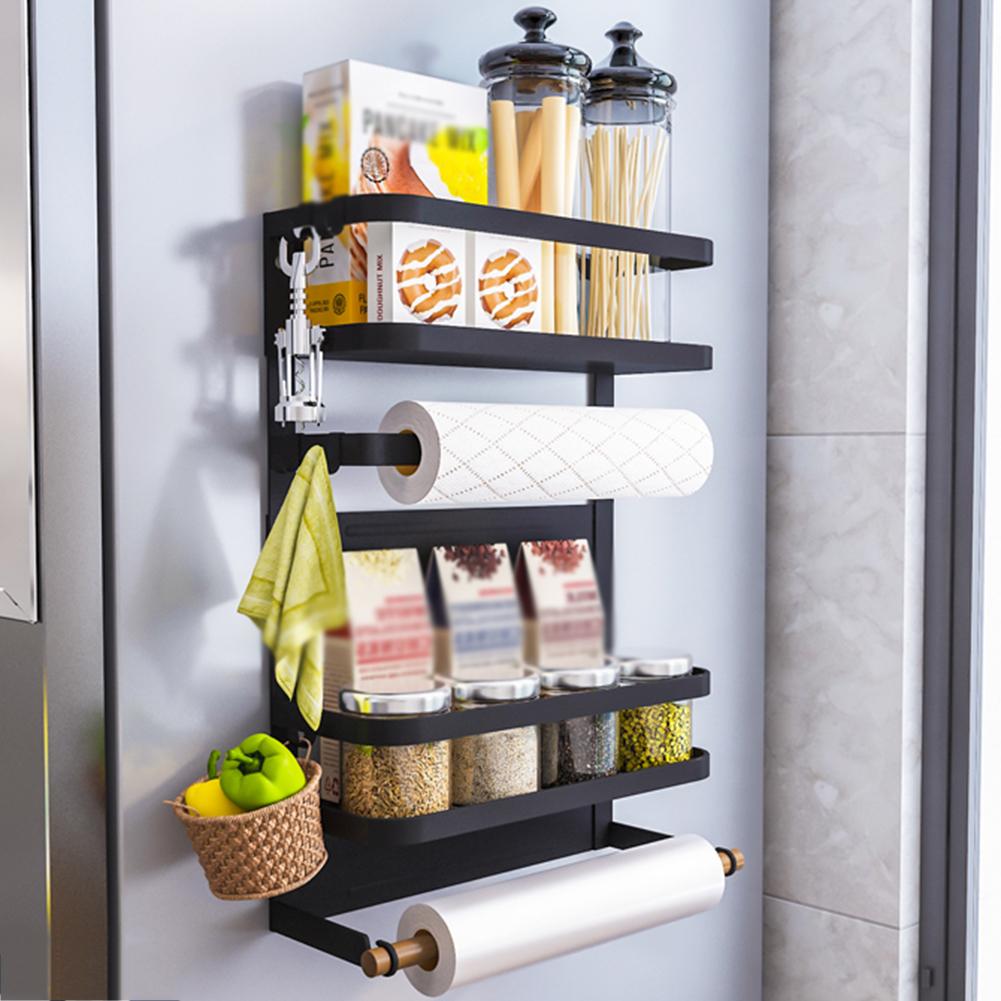 Wall Mounted Kitchen Side Storage Shelf
