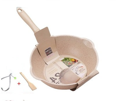 Small Deep Non Stick Frying Pan For Home Cooking