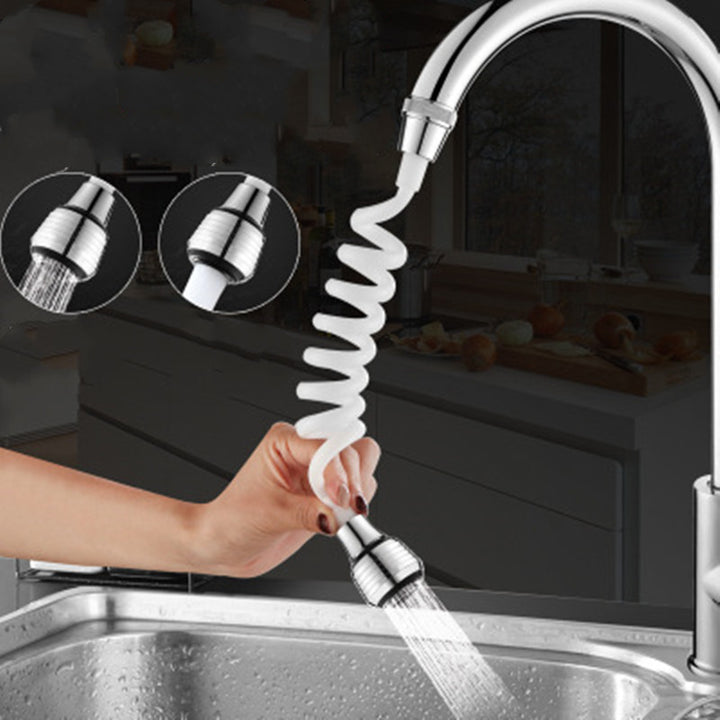 Kitchen Faucet Extender Portable Telescopic Long Hose Flexible Rotating