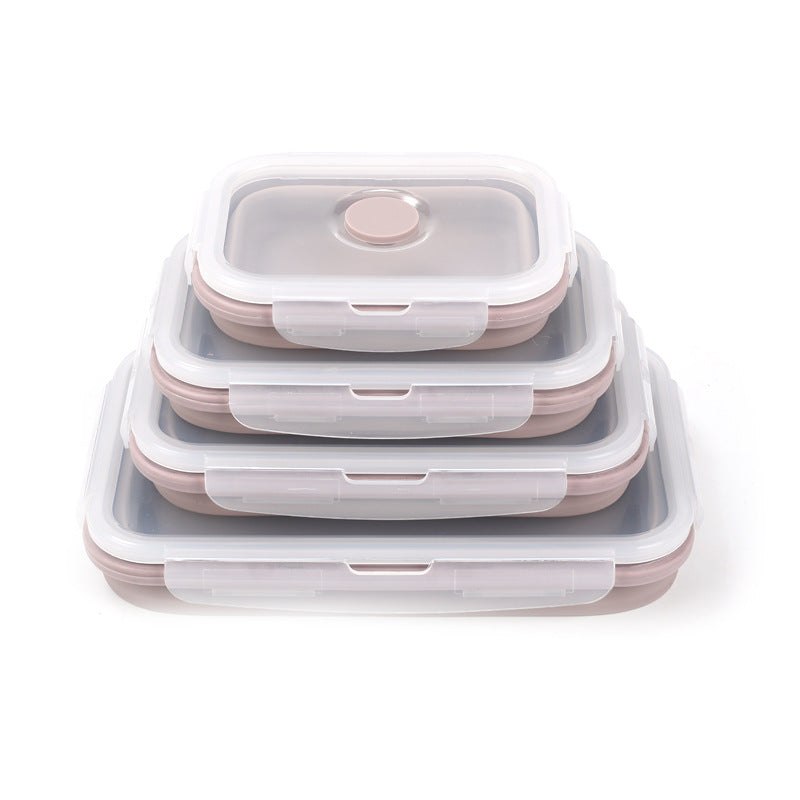 Silicone Lunch Box Food Storage Container