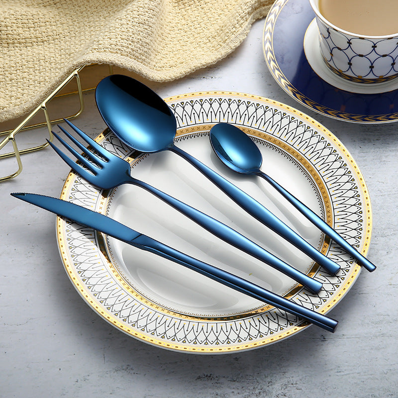 304 Stainless Steel Cutlery Set For Western Style Dining