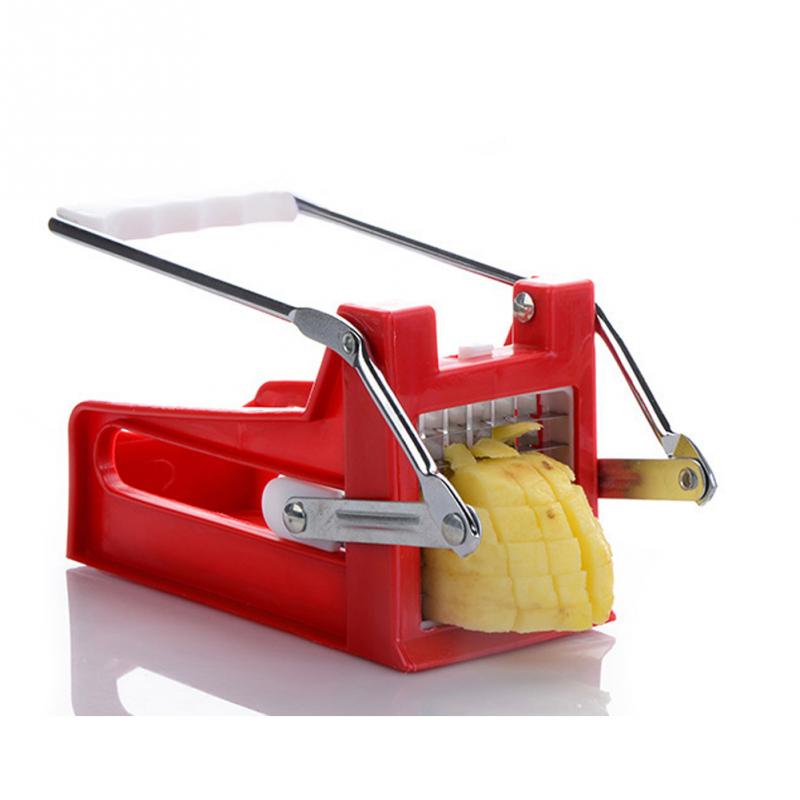 2-Blade Stainless Steel Potato Cutter French Fries Slicer