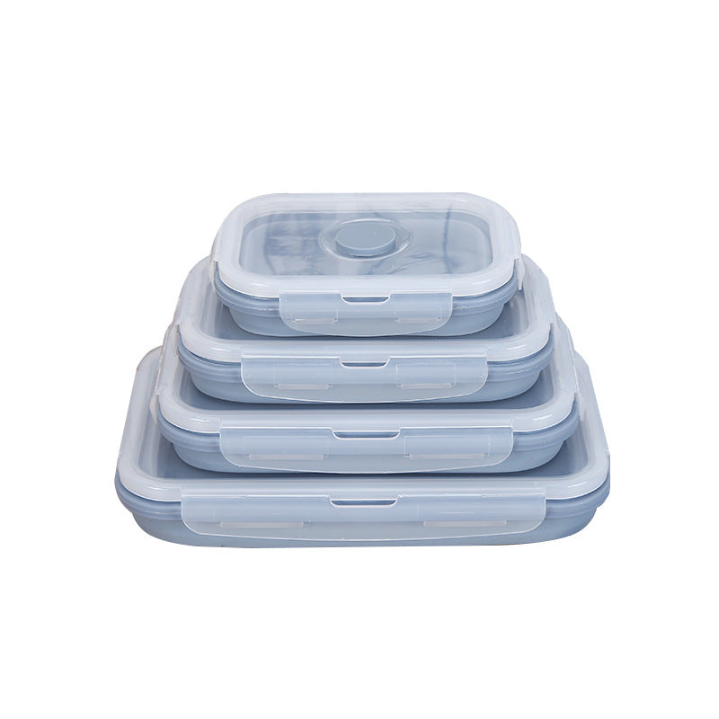 Silicone Lunch Box Food Storage Container