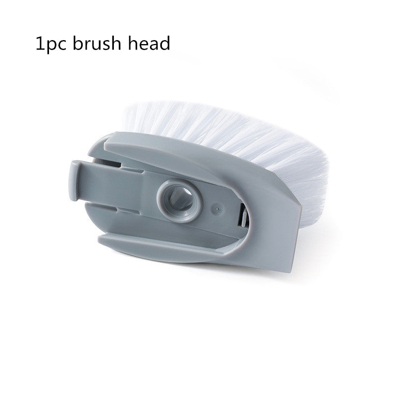 2 In 1 Long Handle Removable Cleaning Brush Kitchen Tool