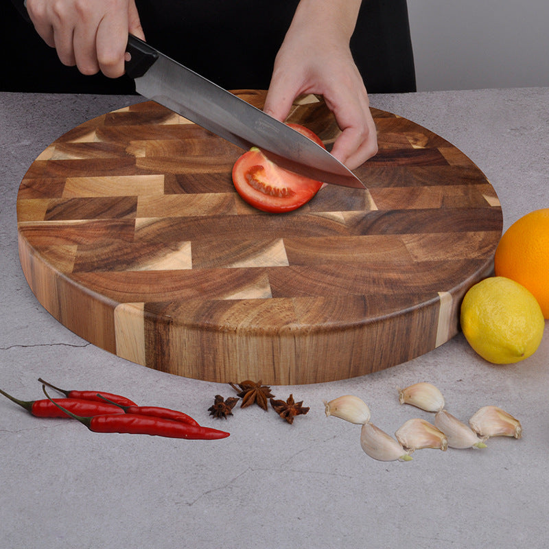 Solid Wood Splicing Cutting Board For Durable Food Preparation