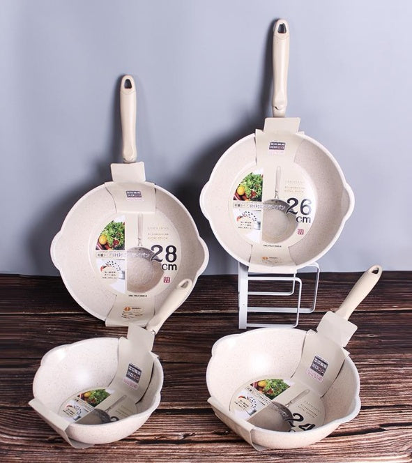 Small Deep Non Stick Frying Pan For Home Cooking