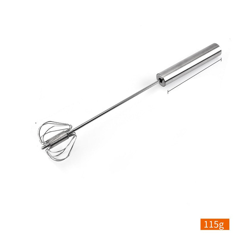 Stainless Steel Semi Automatic Egg Beater Kitchen Tools Hand Held