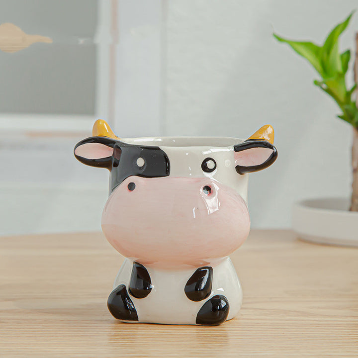 Cartoon Animal Ceramic Succulent Flower Pot