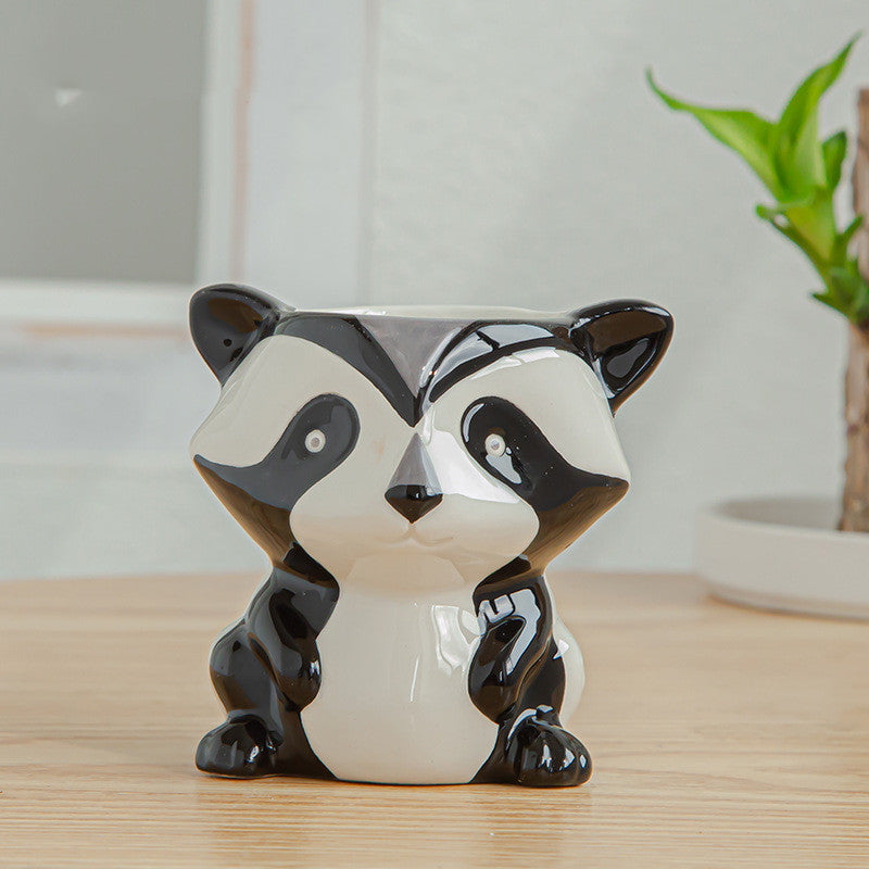 Cartoon Animal Ceramic Succulent Flower Pot