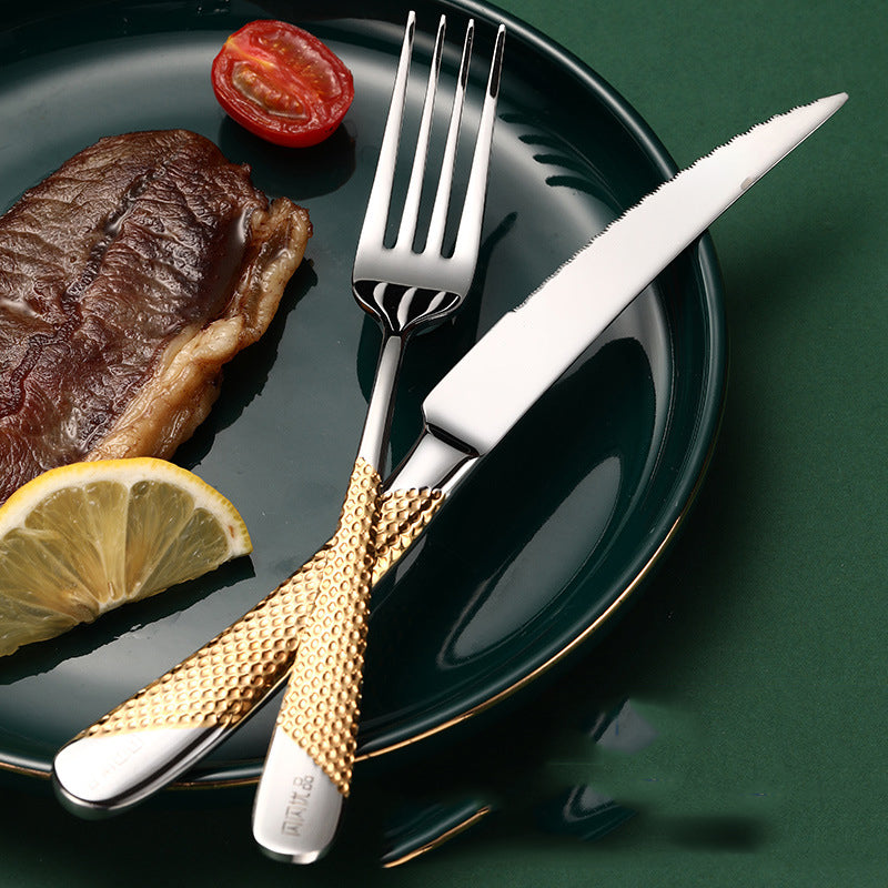 Creative Stainless Steel Cutlery Set For Everyday Dining Use