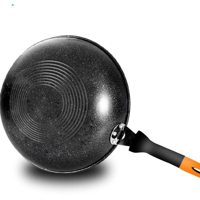 Titanium Coated Medical Stone Frying Pan for Home Cooking