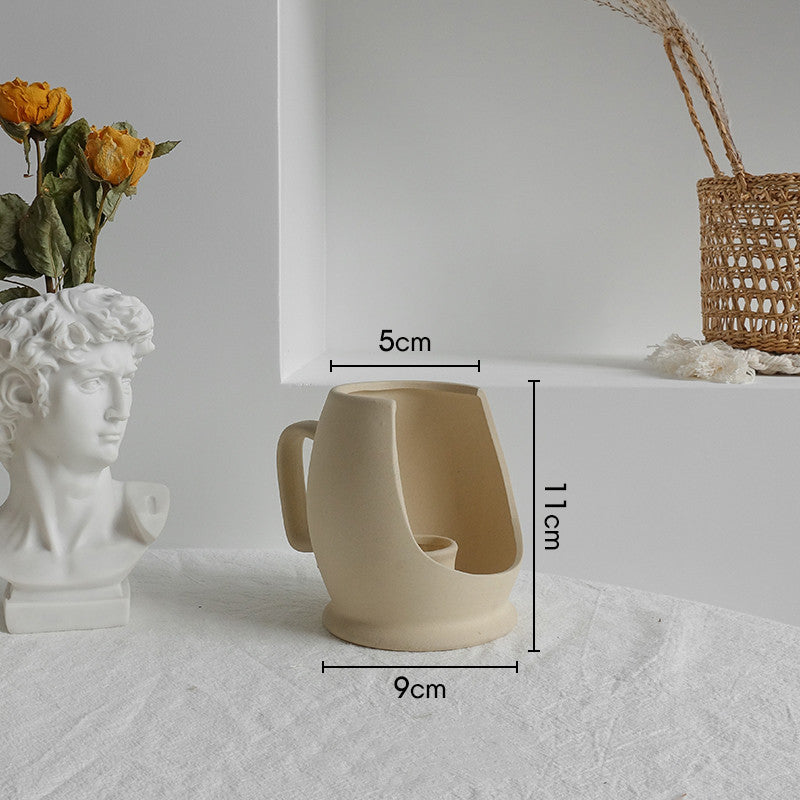 Simplicity Ceramic Vase Dry Flower Home Decor
