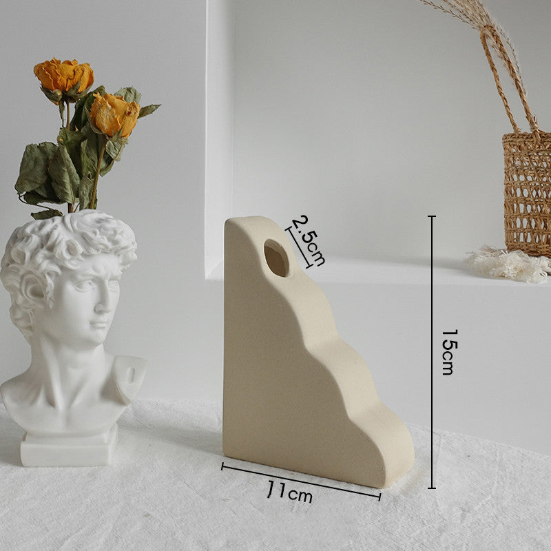 Simplicity Ceramic Vase Dry Flower Home Decor