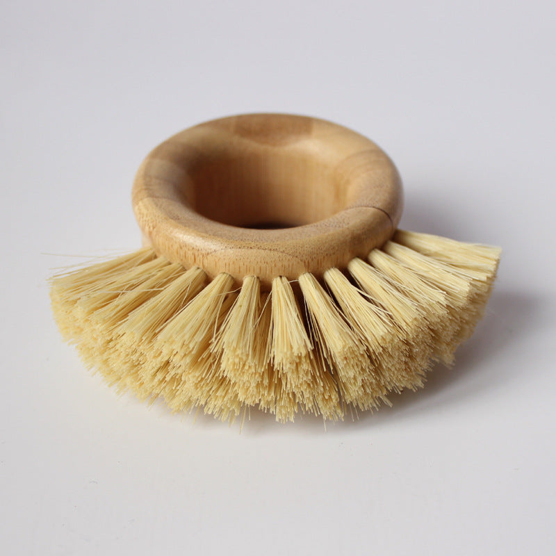 Bamboo Fiber Dish Brush Kitchen Cleaning Tool