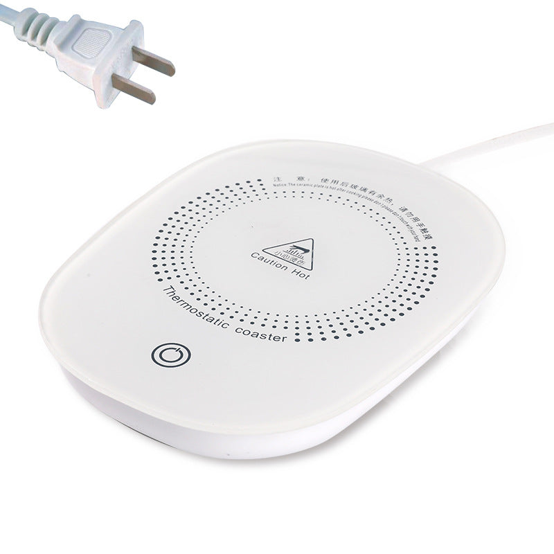 Heated Cup Warmer Insulation Coaster Winter Kitchen Gadget