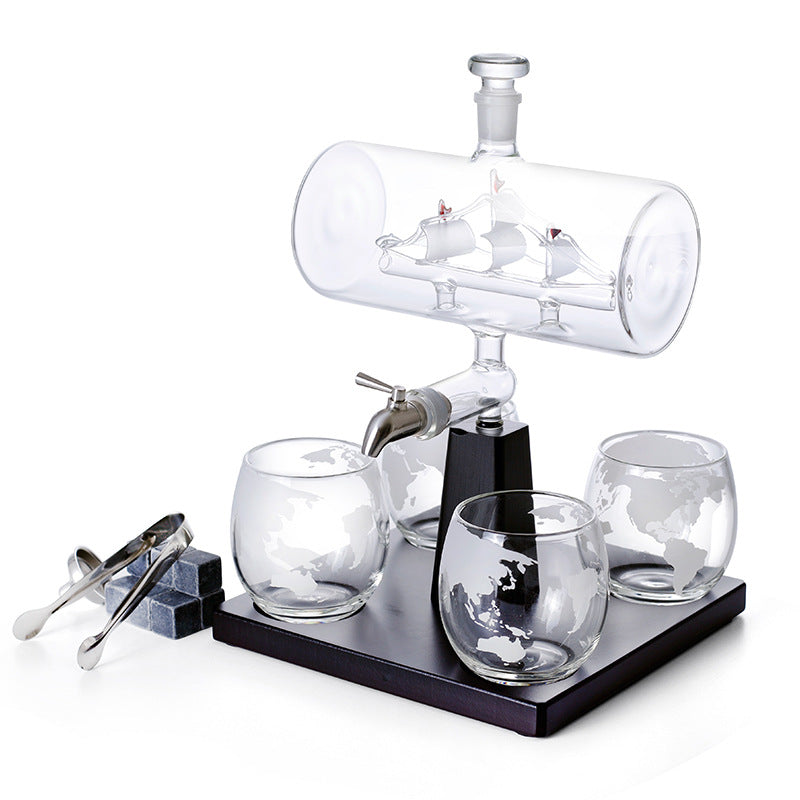 Sailing Glass Bottle Borosilicate Glass Container