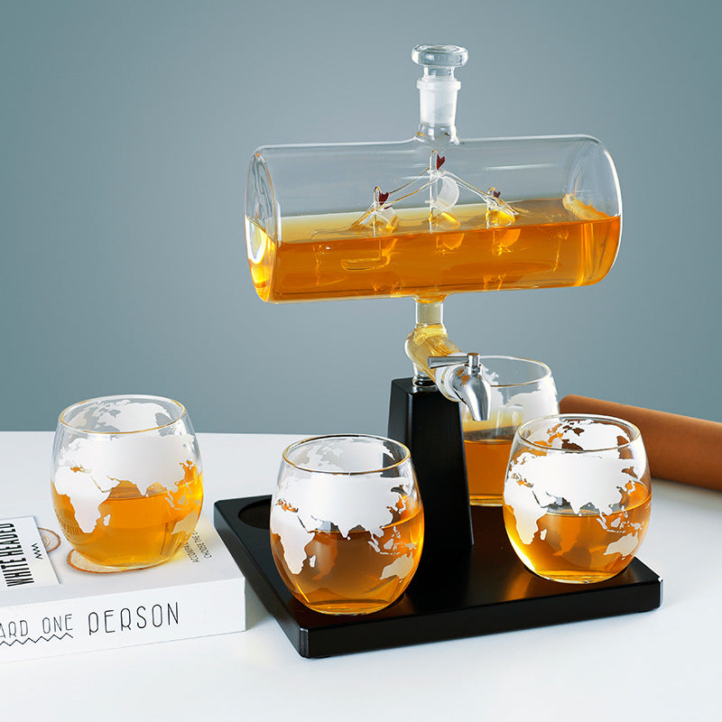 Sailing Glass Bottle Borosilicate Glass Container