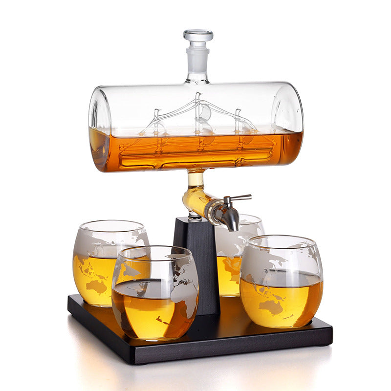Sailing Glass Bottle Borosilicate Glass Container