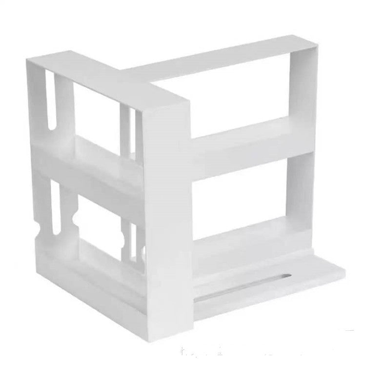 Double Rotating Kitchen Spice Organizer Rack