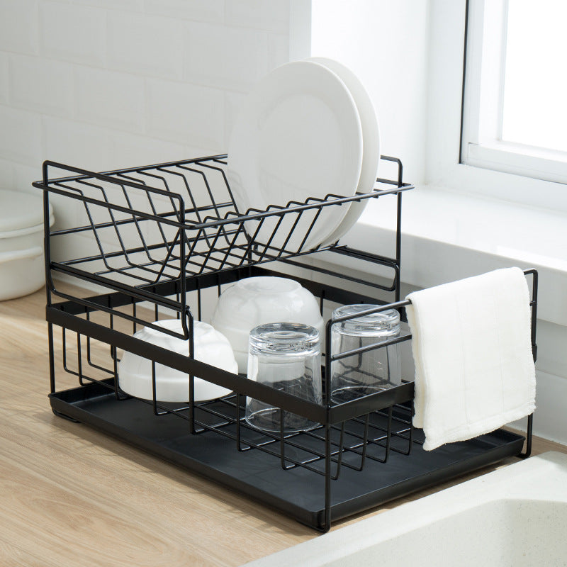 Detachable Kitchen Dish Rack Tableware Organizer