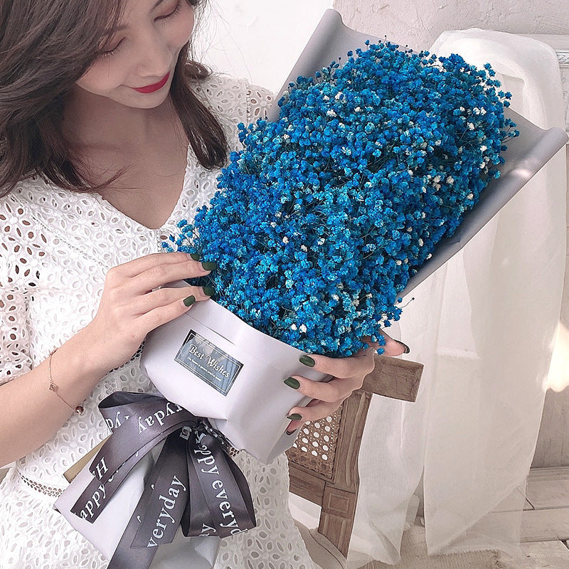 Gypsophila Eternal Flower Gift Box Bouquet Birthday Gift