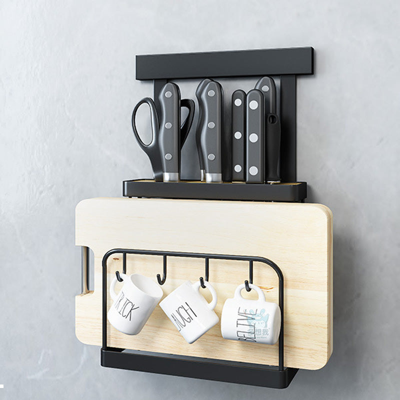 Punch-Free Stainless Steel Kitchen Shelf