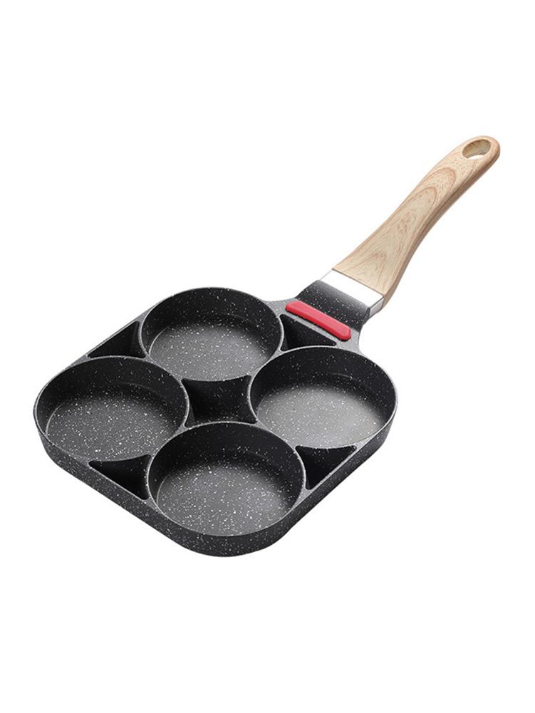 Multi Section Frying Pan For Eggs Burgers And Omelettes
